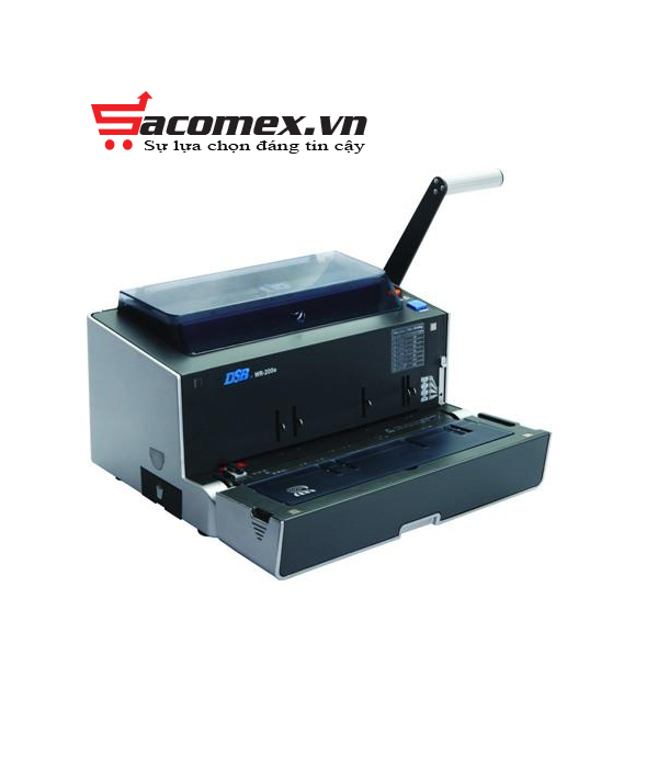 Máy đóng sách gáy xoắn kẽm DSB WR-200E