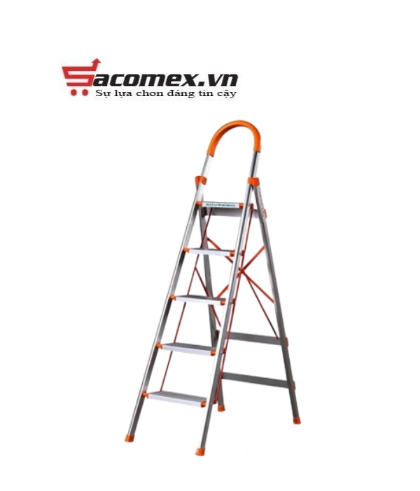Thang Nhôm Ghế Bản To 5 Bậc ADVINDEQ ADS-705 
