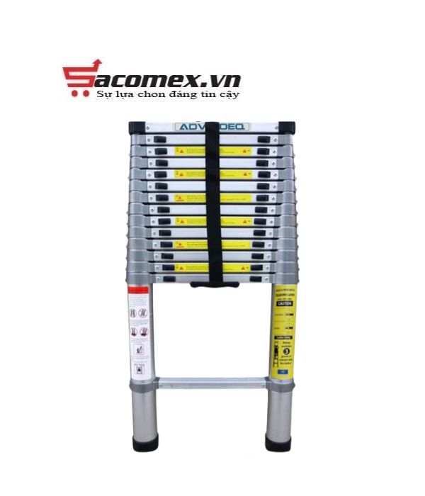 Thang nhôm rút gọn đơn Advindeq ADT214F