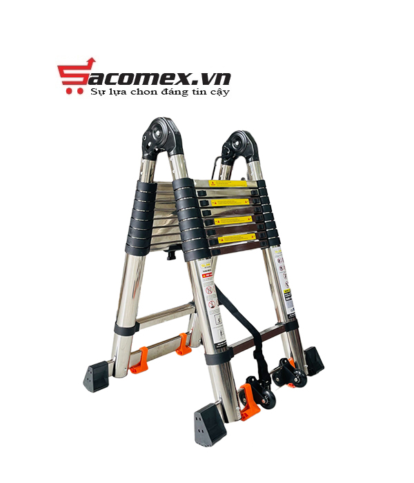 Thang Inox rút chữ A Sumika TA280 (2.8m+2.8m)