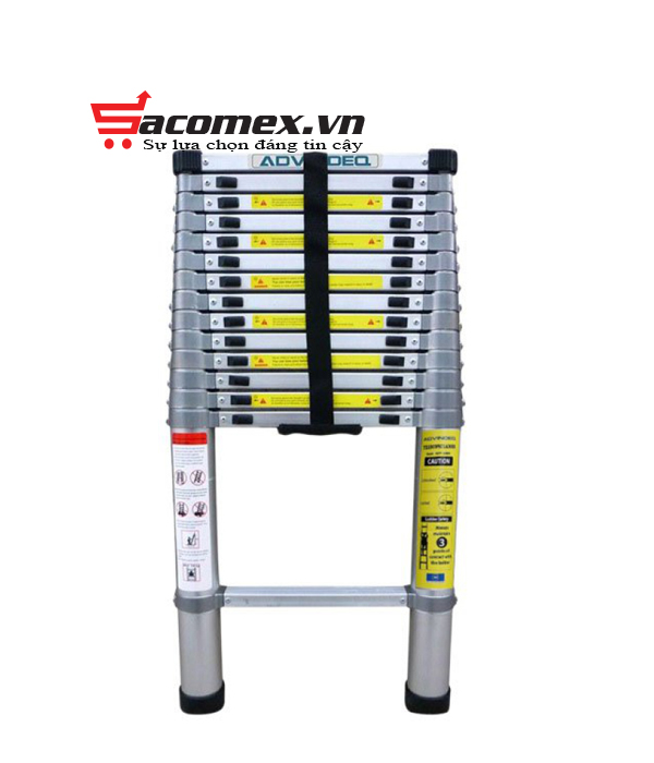 Thang nhôm rút gọn đơn Advindeq ADT214F
