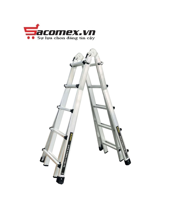 Thang nhôm chữ A gấp trượt Sumika SKM405