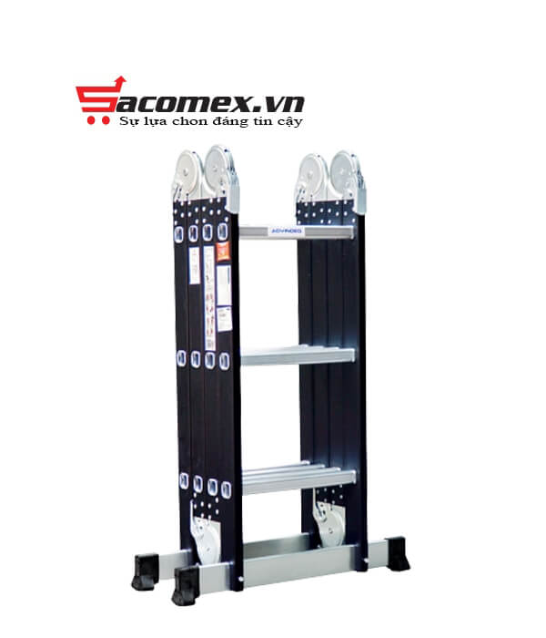 Thang Nhôm Gấp 4 Đoạn Advindeq ADM103