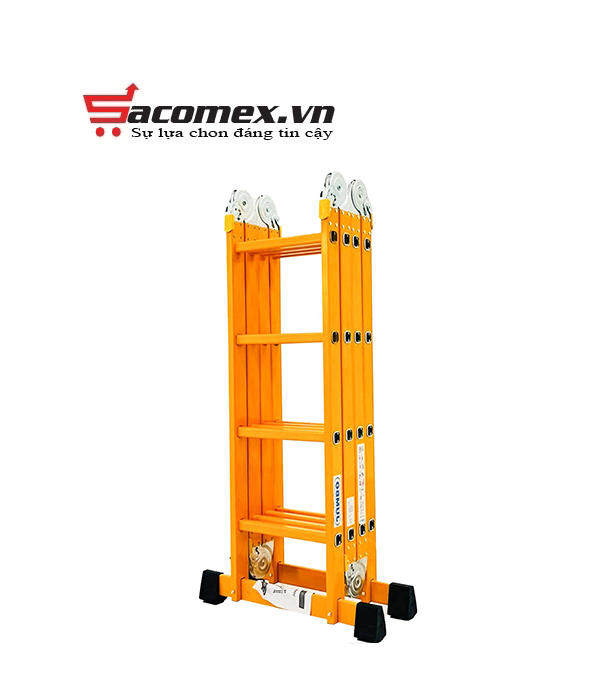 Thang nhôm gấp 4 đoạn Jumbo B304