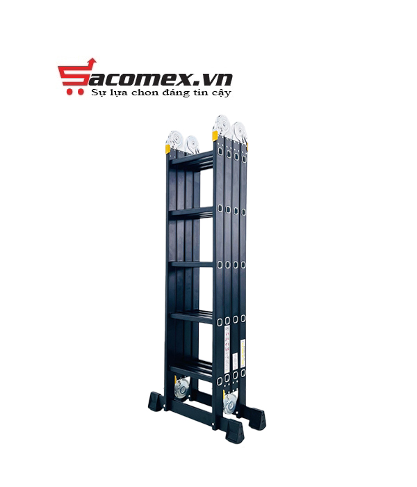Thang nhôm gấp 4 đoạn Sumika SKM205 NEW