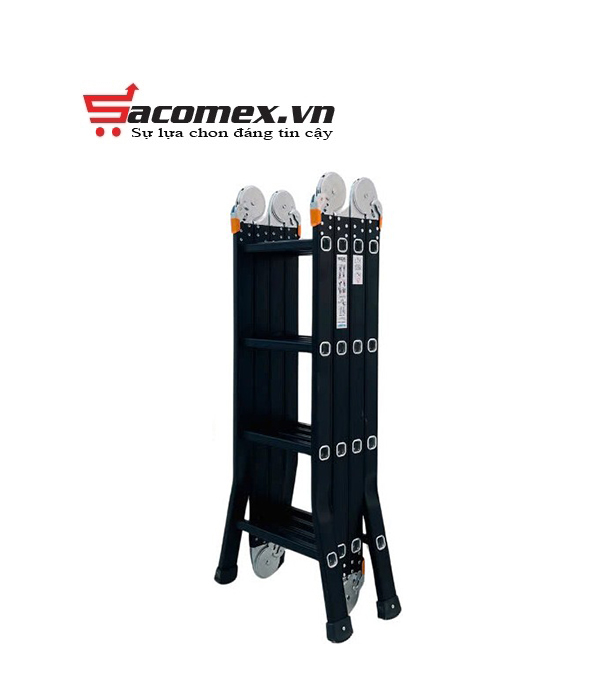 Thang inox gấp đa năng 4 đoạn Sumika SKS204