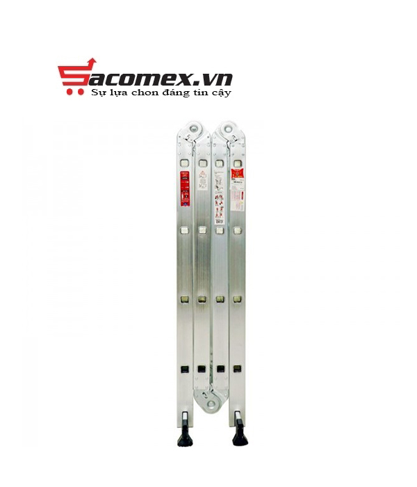 Thang nhôm gấp đa năng 4 đoạn Fujihome ML104