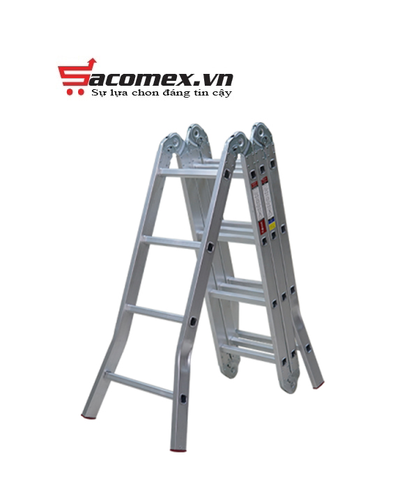 Thang nhôm gấp đa năng 4 đoạn Fujihome ML104S