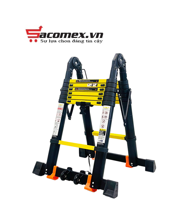 Thang nhôm rút chữ A Sumika SKS440D