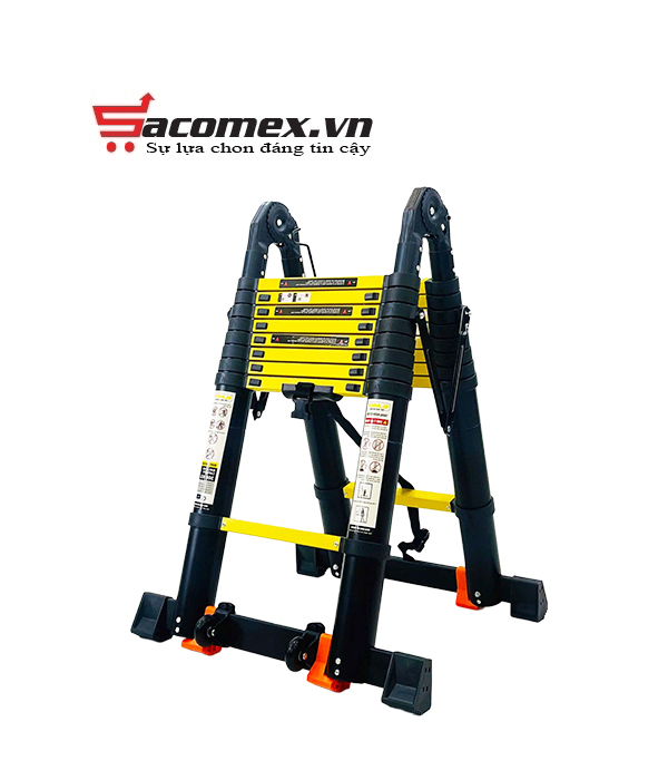 Thang nhôm rút chữ A Sumika SKS560D