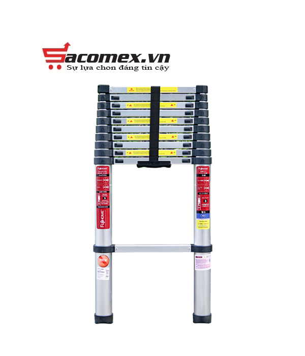 Thang nhôm rút gọn đơn Fujihome TLI380 (New version)