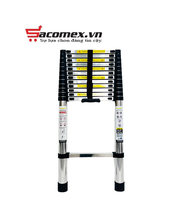 Thang rút inox Sumika T510 (đai đen - 5.1m)