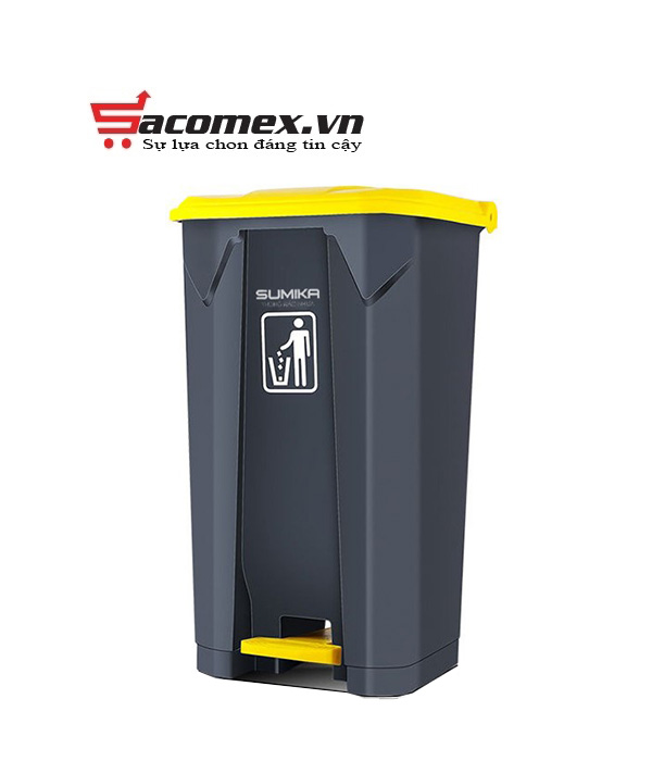 Thùng rác nhựa gia đình Sumika B087 87L