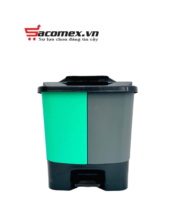 Thùng rác phân loại 2 ngăn Sumika B036A 40L