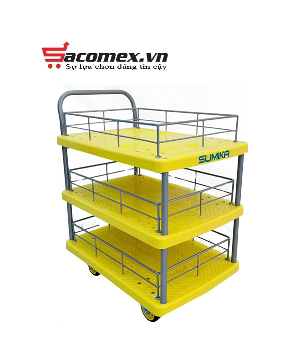Xe đẩy hàng sàn nhựa Sumika T170-T3
